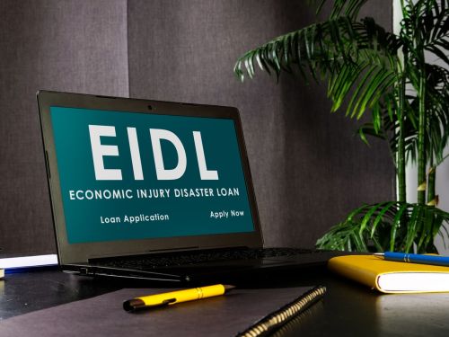 EIDL Loan Fraud concept