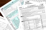 2021 IRS tax forms - false statements concept