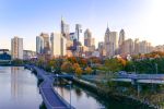 Philadelphia’s skyline in autumn - philly bridge project fraud concept